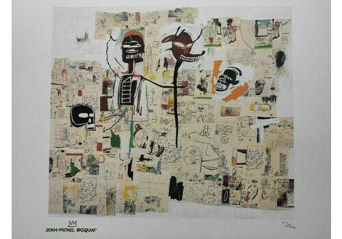 Jean Michel Basquiat Signed "Xerox" With Certificate Of Authenticity