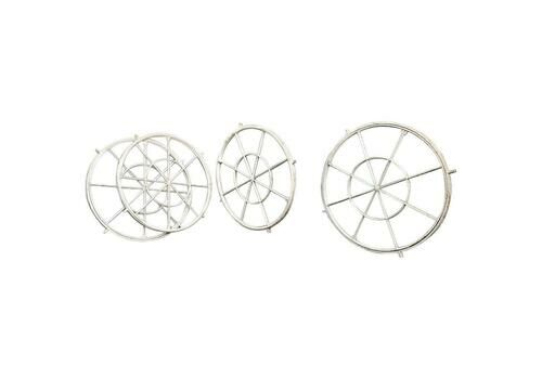 Four Victorian Cast Iron Industrial Circular Windows With Pivoting Openers