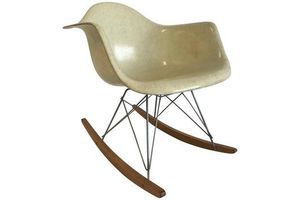 Thumb charles eames zenit rar rocker chair first edition rope edge colour lemon 0