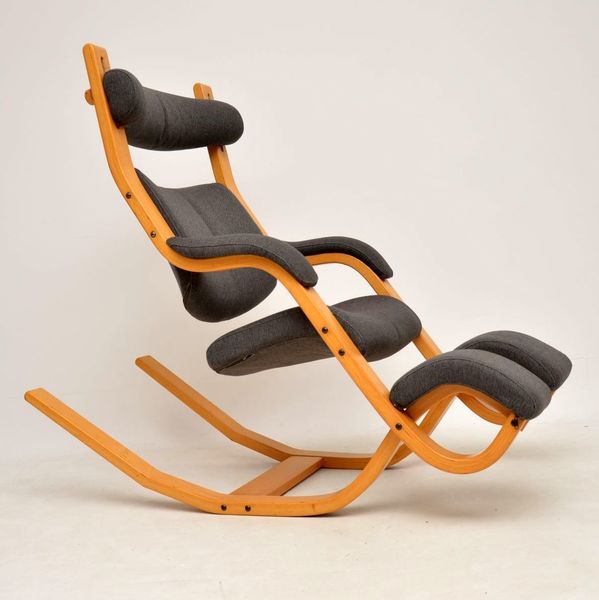 Stokke Gravity Balans Reclining Armchair By Peter Opsvik Peter Opsvik