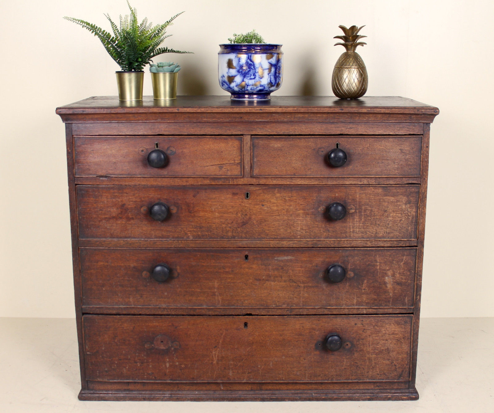 Antique Victorian Chest Of Drawers Oak Bedroom Vinterior Tap And Hold To Zoom Image Antique Victorian Chest Of Drawers Oak Bedroom