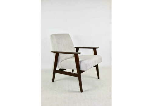 Armchair "Lis", 70s Beige Light Gray Design Henryk Lis   2 Pieces Available
