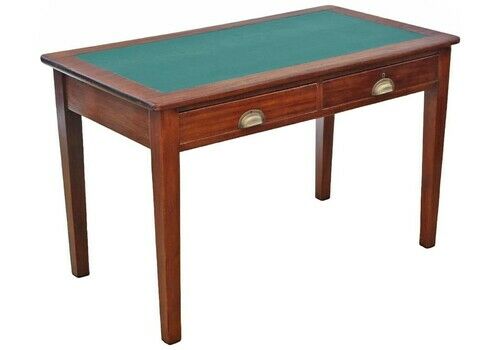 Antique Fine Quality Mahogany Writing Table   Desk First Half 20th Century