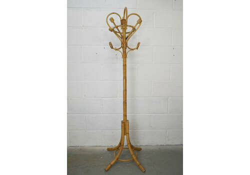 Vintage Bamboo Coat Stand, 1960s