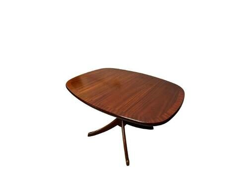 Vintage G Plan Dark Wood Rectangular Extending Table C1970 / Seats 4 6