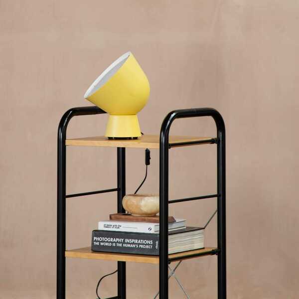 Vintage Ikea Ps Ola Wihlborg Yellow Table Lamp, Bedside