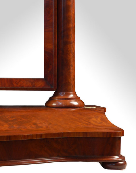 Victorian Mahogany Dressing Table Mirror Circa 1870 photo furniture