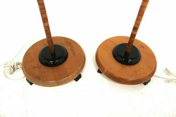 Scandinavian Svanhals Floor Lamps, Markslöjd, Sweden, 1980s, Set Of 2 photo furniture