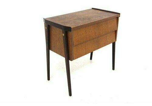 Vintage Teak And Beech Chest Of Drawers, Sweden, 1960s