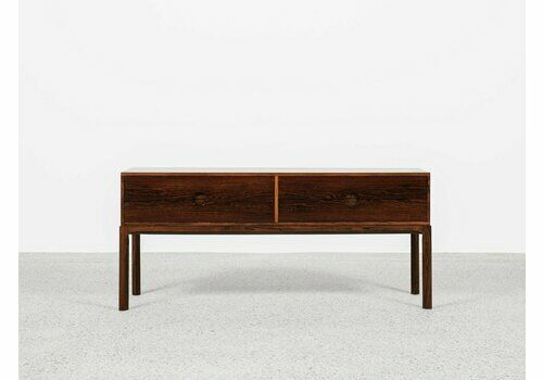Midcentury Danish Chest Of 2x2 Drawers In Rosewood By Kai Kristiansen For Aksel Kjersgaard 1960s