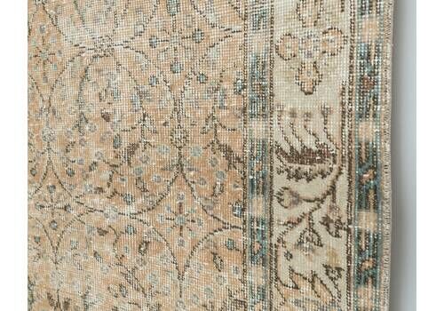 6x9 Vintage Rug, Neutral Turkish Rug, Handmade Rug, Oushak Rug, Antique Rug, Low Pile Rug, Faded Rug, Living Room Rug, Area Rug