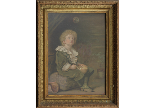 Early 20th Century Lithograph After John Everett Millais. Titled 