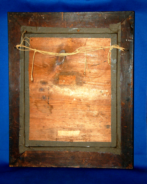 A 19th Century Portrait “Old Abe Sharp, 1827”, Watercolour, Wood Frame photo furniture
