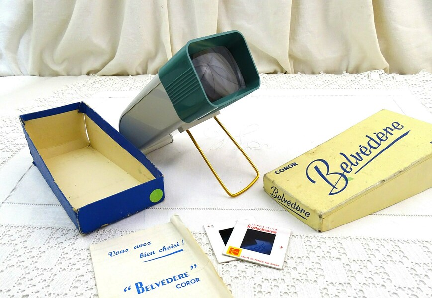 Visionneuse De Diapositives Coror Belvédère Vintage - Boîte à Lumière France