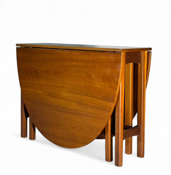 McIntosh Teak Table Drop Leaf Mid Century Retro photo furniture