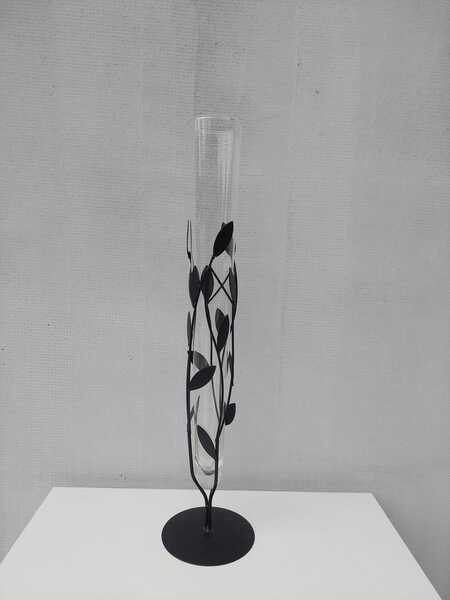 Industrial Chic Vase Decor Reference: Large Vintage Vase Industrial Style Vase Mid Century Modern Vase