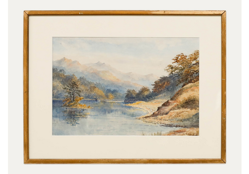 F.V. Fullerton Smith Framed Early 20th Century Watercolour, Rydal Water