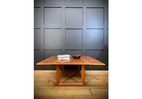 Mid Century Teak Coffee Table / Extending Drop Leaf Coffee Table / D Scan / Retro Furniture
