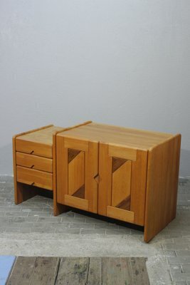 Fagus Series Sideboard In Elm By Søren Nissen & Ebbe Gehl For Meubles Seltz, 1990s photo furniture