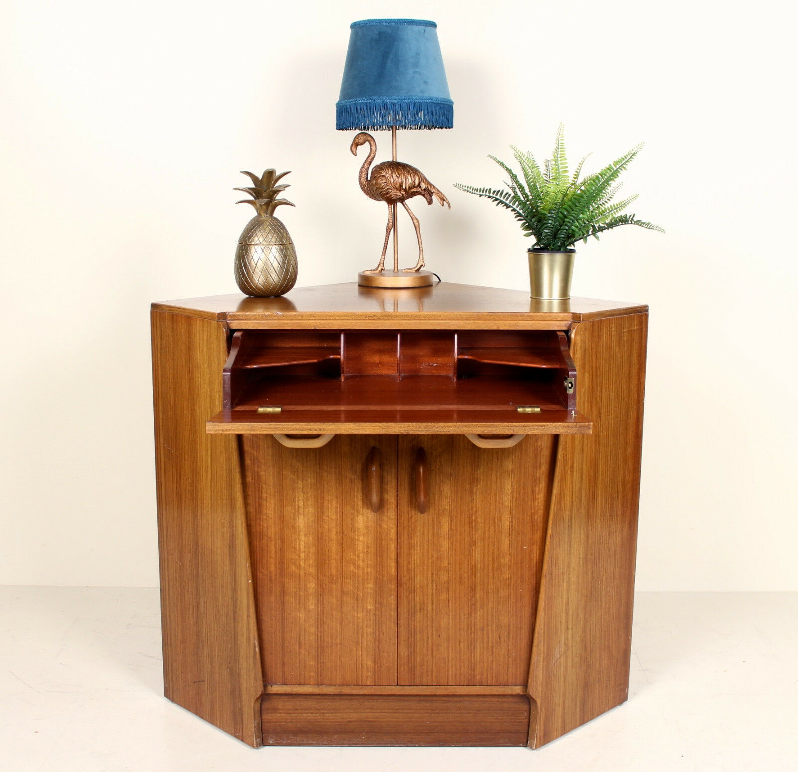 G Plan Bureau Bookcase Corner Sideboard Cabinet Retro Vintage E Gomme
