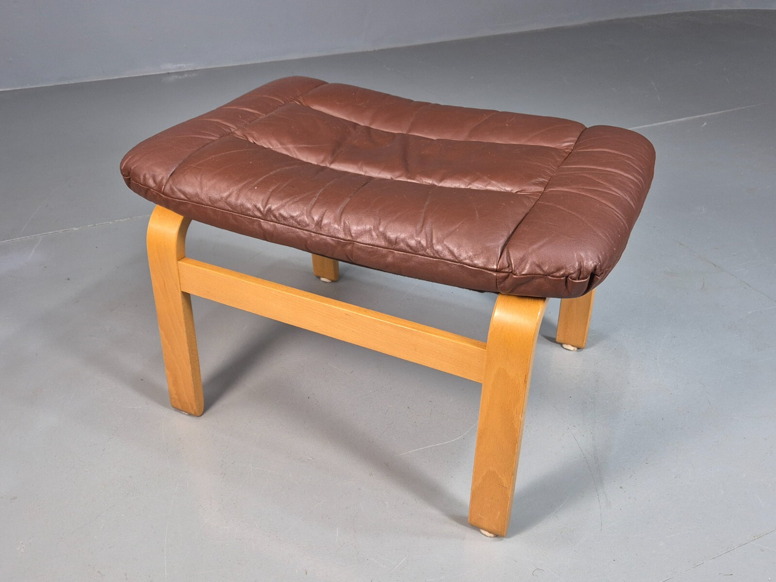 Funky retro vintage 1960s 1970s footstool 2025