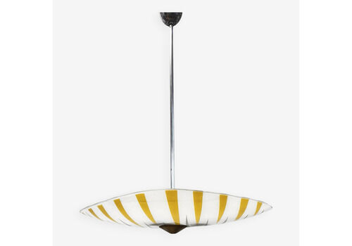 Parasol Ceiling Lamp In The Brussels Style, Napako Czechoslovakia 1960s.