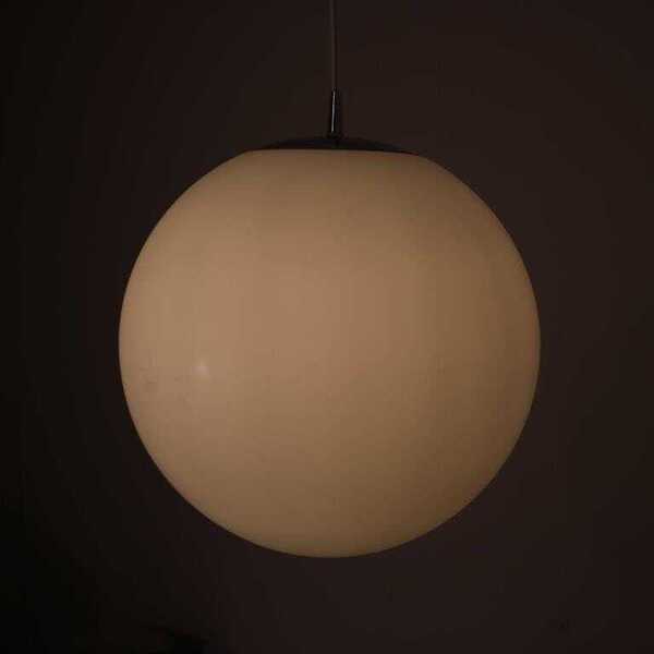 1960s Large Round Hanging Lamp By Peill & Putzler, Germany photo furniture