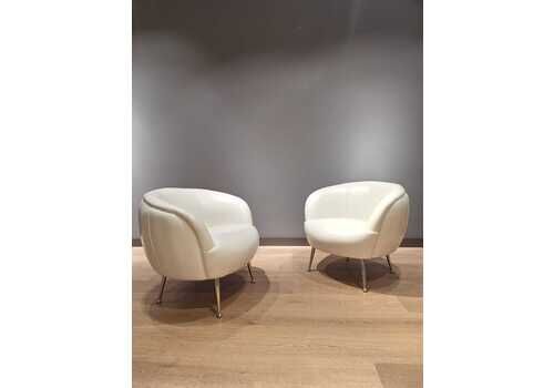 Set Of 2 Vintage Armchairs 1980s