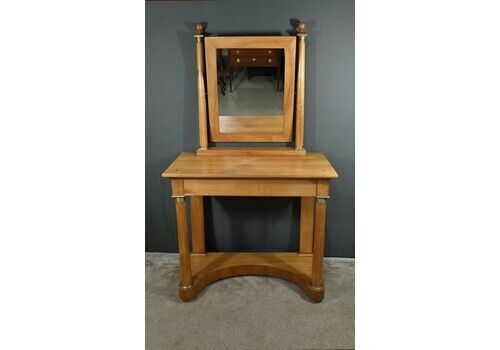 Solid Cherry Hairdresser, Empire Style   Early 19th