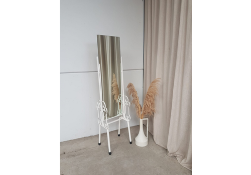 Vtg Mid Century Floor Standing Cheval Mirror Scandi Danish Retro R751