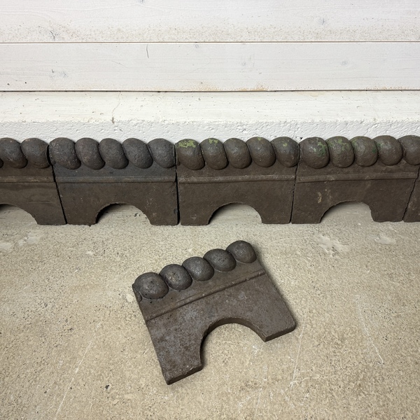 12 Metres Of Reclaimed Antique Staffordshire Blue Rope Garden Edging ...