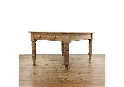 Antique 19th Century Pine Kitchen Table