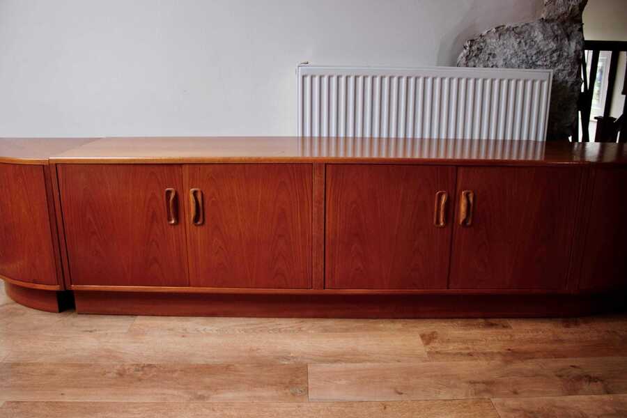 Vintage Teak G Plan Low Sideboard/Media/ Drinks And Display Unit photo Furniture