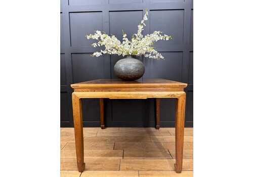 Vintage Chinese Dining Table/ Elm Kitchen Table Table / Eastern Furniture