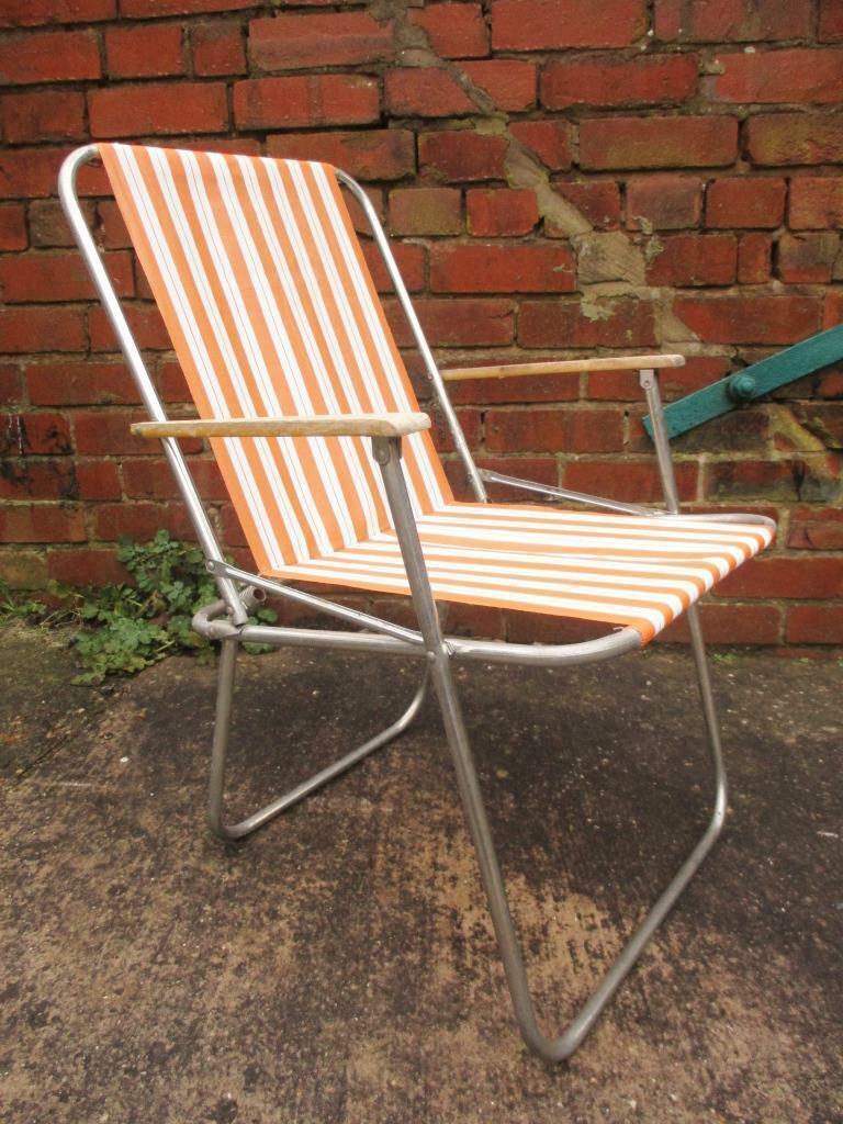 vintage camping chair
