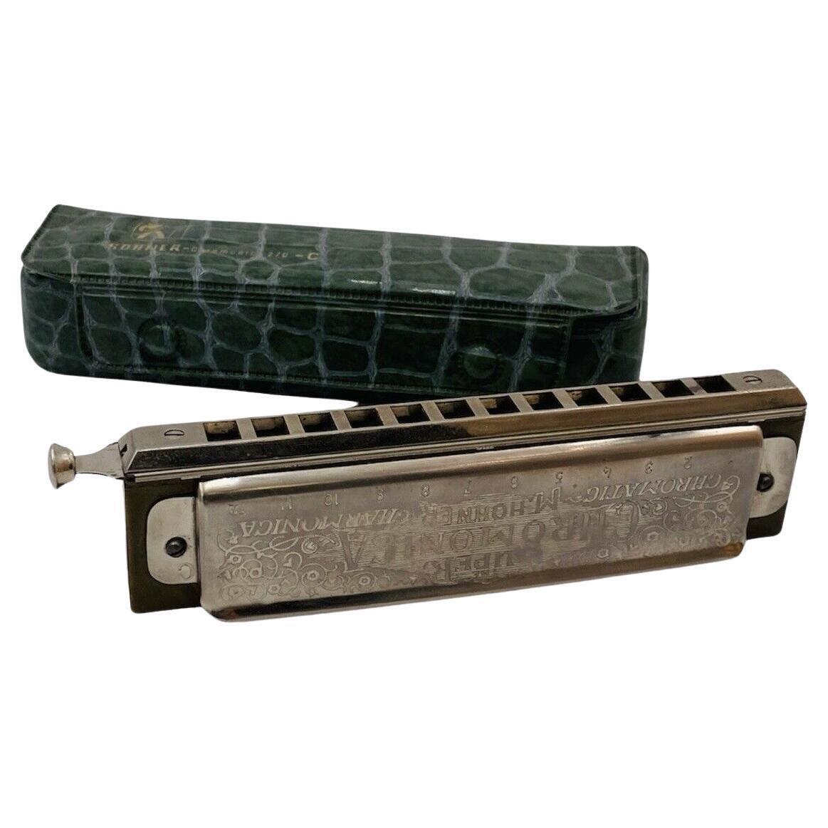 HOHNER SUPER CHROMONICA ハーモニカ ケース付き 特殊キー】 HOHNER Super Chromonica 270 【クロマチック