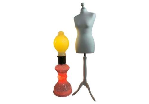 Mid Century "Birillo" Floor Lamp Attributed To Carlo Nason For Mazzega, 1960s