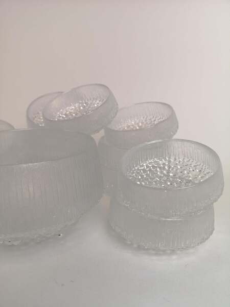 Set Of Iittala Ultima Thule Bowls 13 Pieces photo furniture