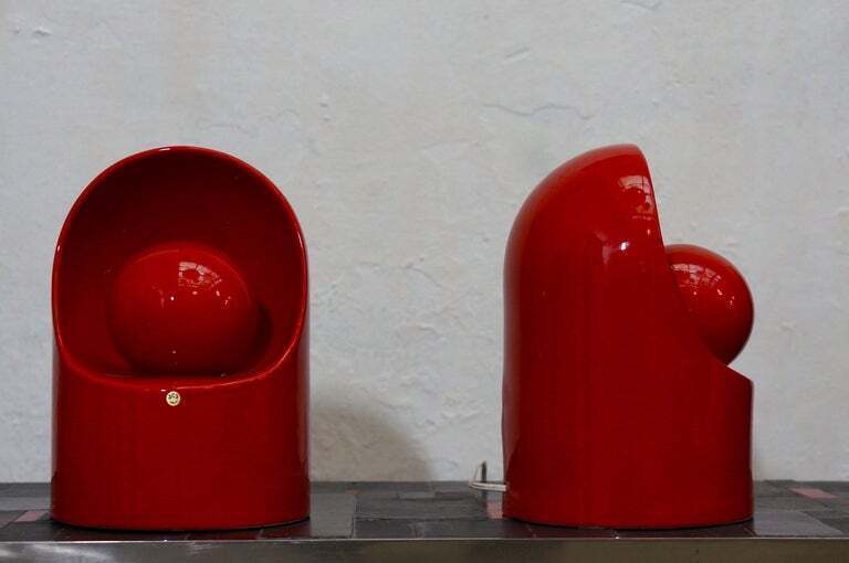 Pair Of Marcello Cuneo Table Lamps In Ceramic photo furniture