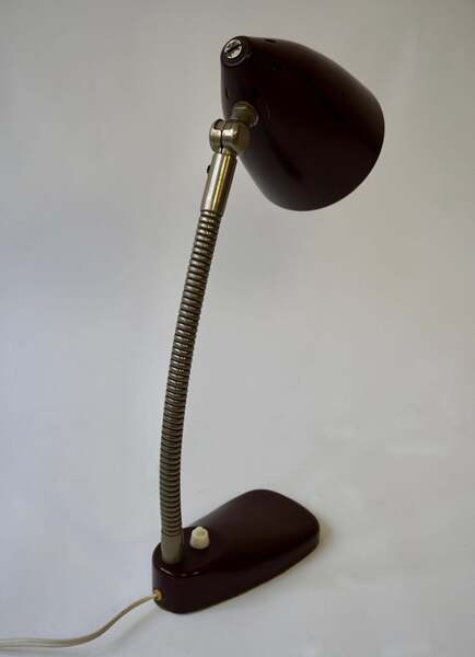 1940's Art Deco Adjustable Desk Lamp Or Reading Lamp photo for sale