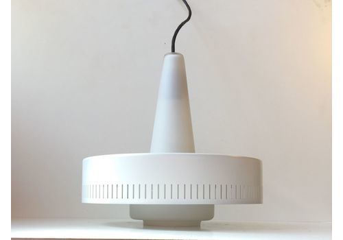 Mid Century Pendant Light By Bent Karlby For Lyfa, 1950s