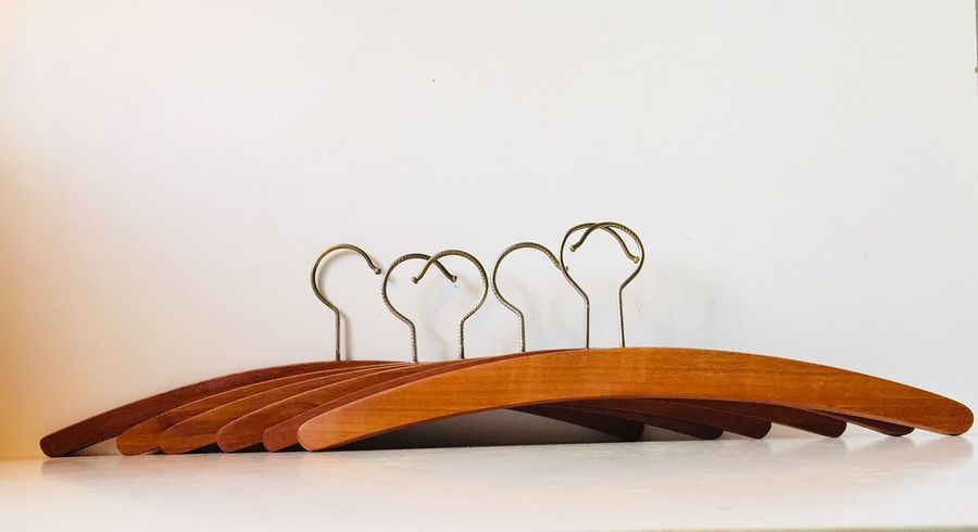 Vintage Teak Coat Hanger, Denmark 1960s Vintage Teak Coat Hanger, Denmark 1960s