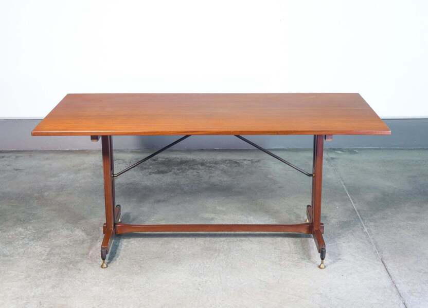 Italian Design Table From The 1960s Made Of Wood photo for sale