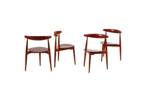 Hans J. Wegner Chair Fh 4103 Heart Chair