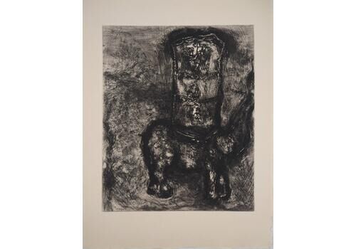 Marc Chagallthe Rat And The Elephant   Original Etching   Ref. Sorlier #1791952