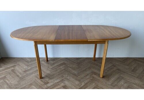 Meredew Large Vintage Oval Extending Teak Dining Table