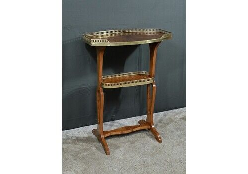 Louis XVI Style Mahogany Veneer Coffee Table – Late 19th Century