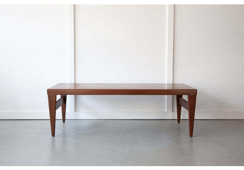 Teak Coffee Table By Illum Wikkelsø, Mid Century, Danish
