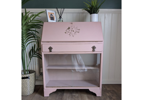 Pink Mid Century Bureau, Mid 20th Century