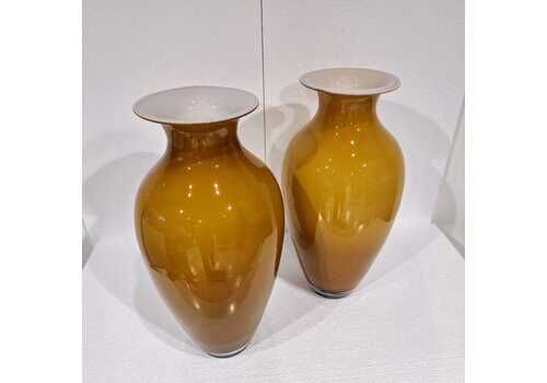 Set Of Two Large Murano Vases From The 1960s